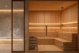 Steam & Sauna Room at Infinium Altitude